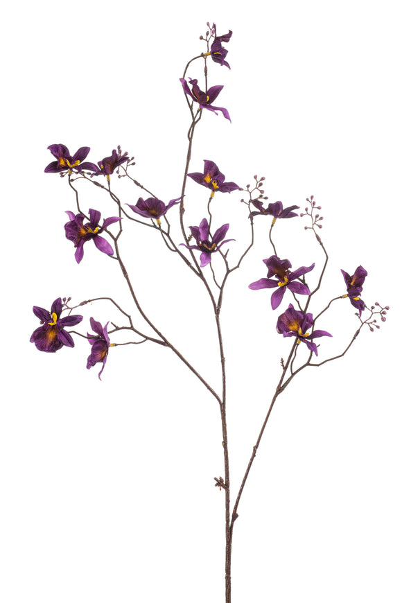 Artificial Orchid - 1 Branch - Purple