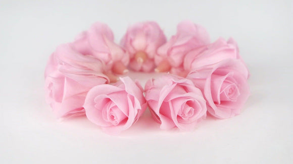 Stabilisierte Rosen Kiara 3 cm - 9 Stück - Bridal pink - Si-nature