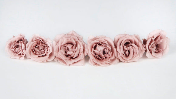 Roses stabilisées Majolica Earth Matters - 6 têtes - Mauve pink 192