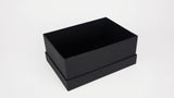 Rectangular box L - matt black