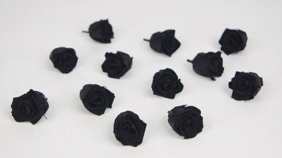 Stabilisierte Rosen Kiara 2 cm - 12 Stück - Black beauty - Si-nature